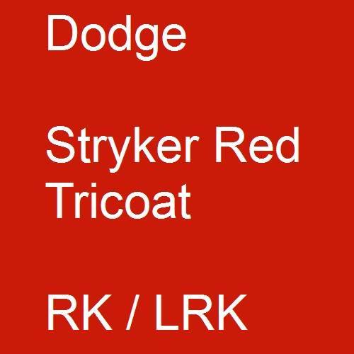 Dodge, Stryker Red Tricoat, RK / LRK.